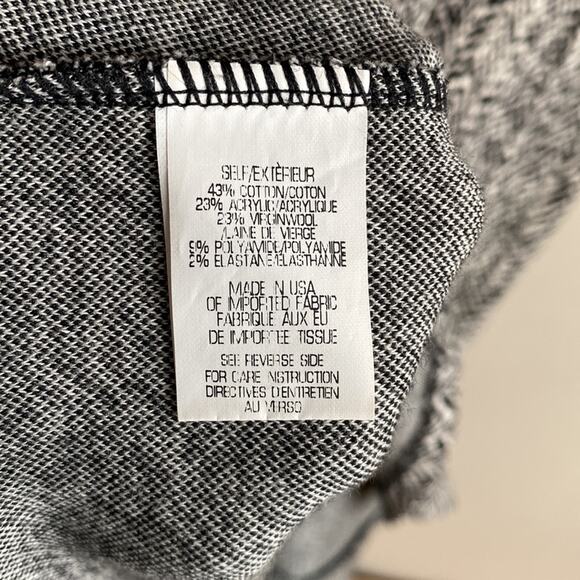 Theory Women's Nikay V short sleeve dress Wool Blend Parcel Fabric 6 - Picture 6 of 13